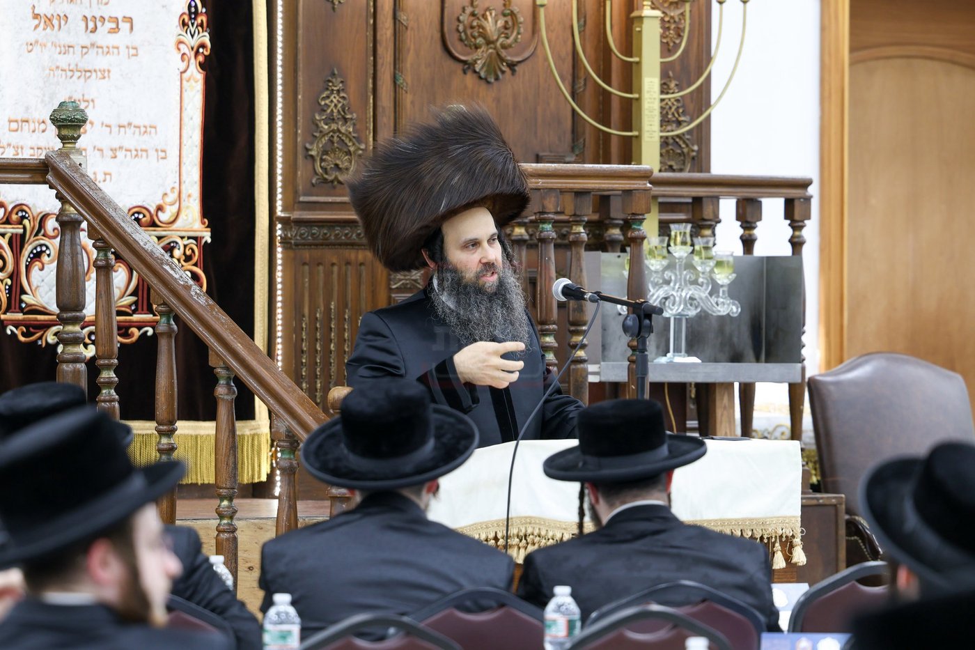 הרה"צ רבי יעקב בער טייטלבוים נושא דברים