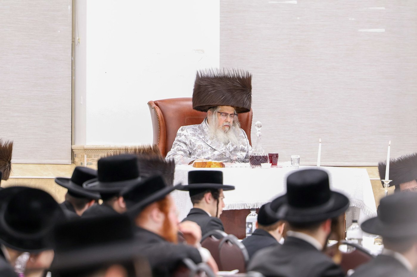 האדמו"ר מסאטמר בשבת התאחדות במחנה דברי יואל