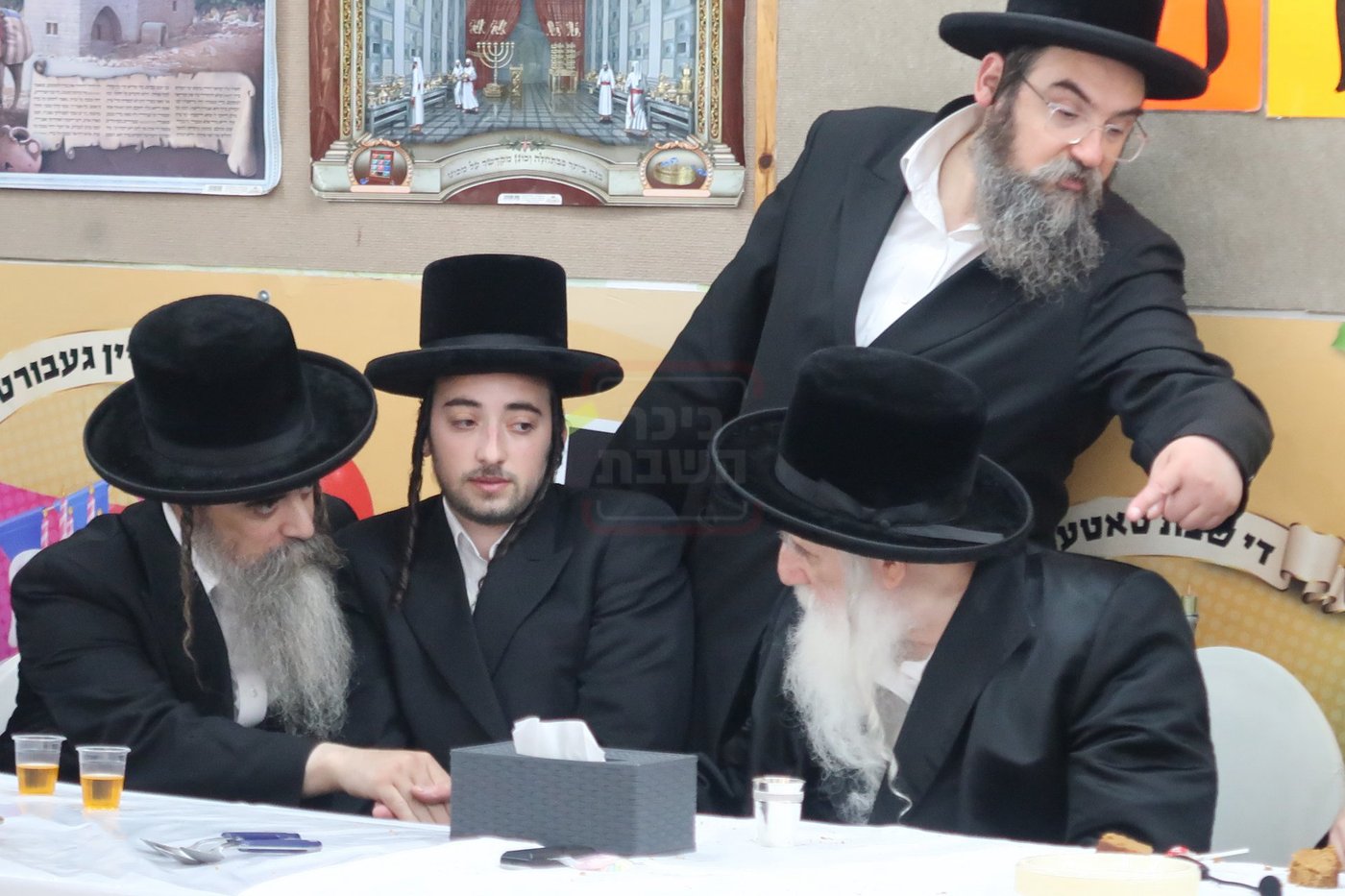 מעמד הכנסת נין האדמו"ר ממכנובקא בעלזא לת"ת