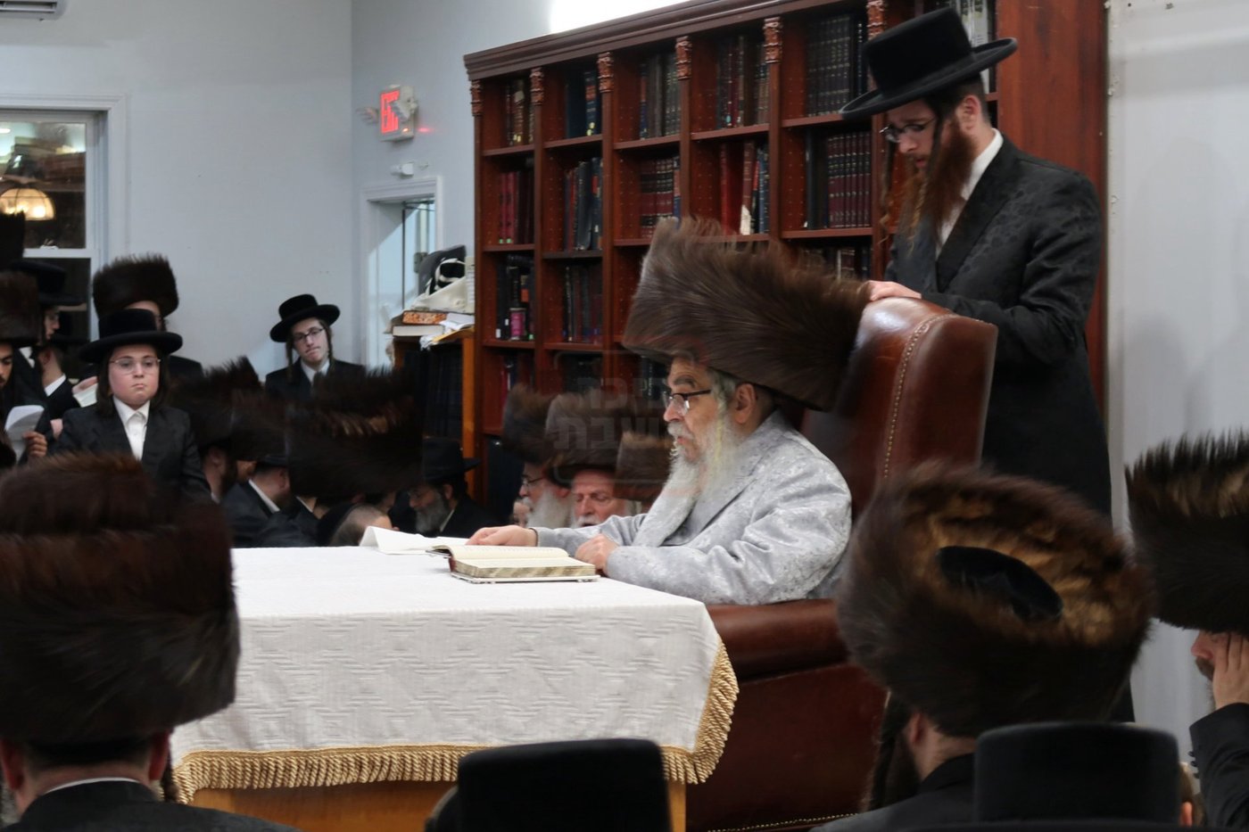 האדמו"ר מסאטמר במוצ"ש בניו העמפשיר