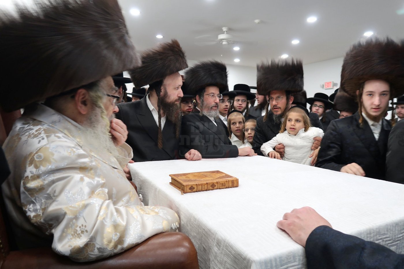 האדמו"ר מסאטמר במוצ"ש בניו העמפשיר