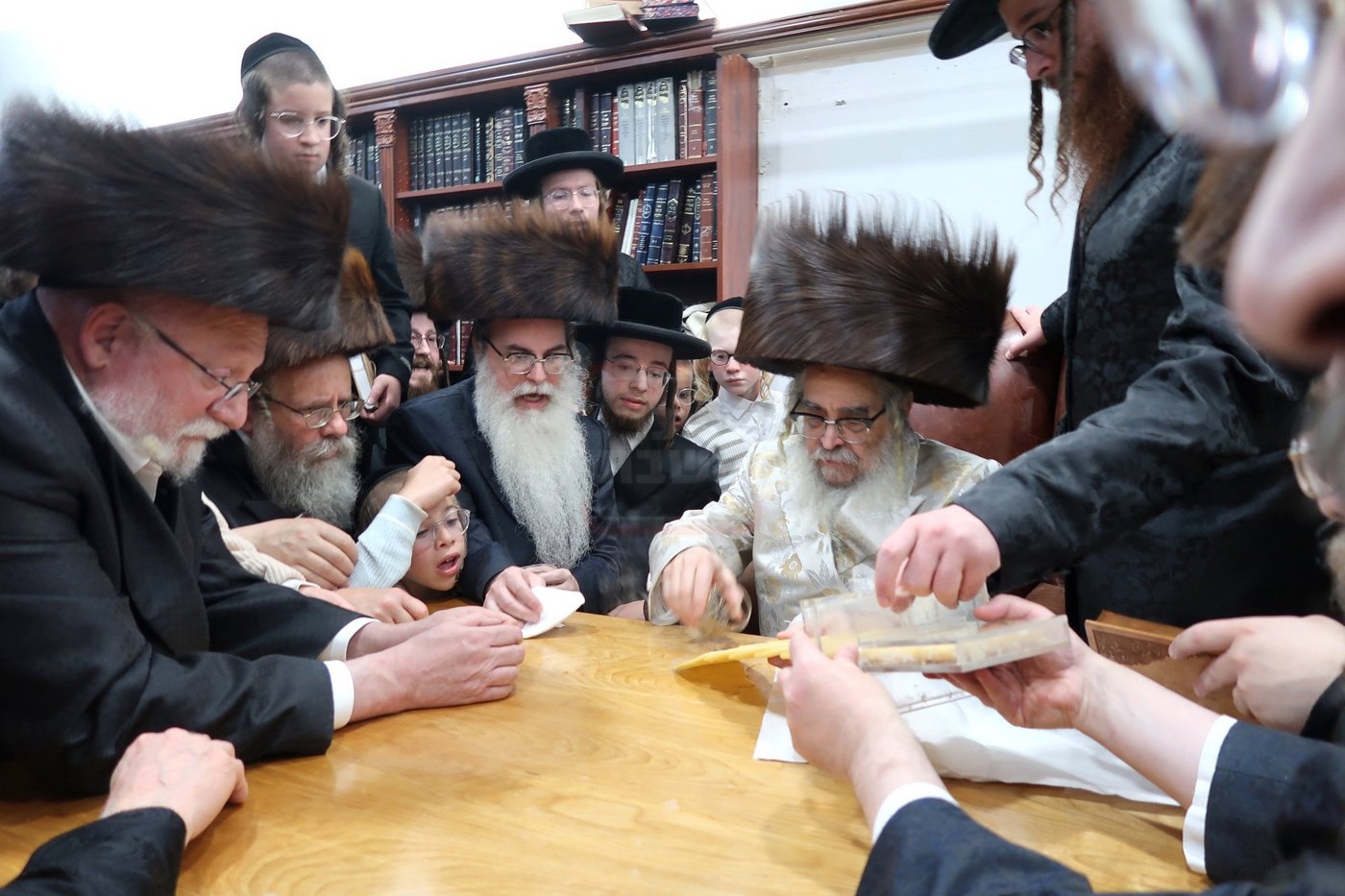 האדמו"ר מסאטמר במוצ"ש בניו העמפשיר