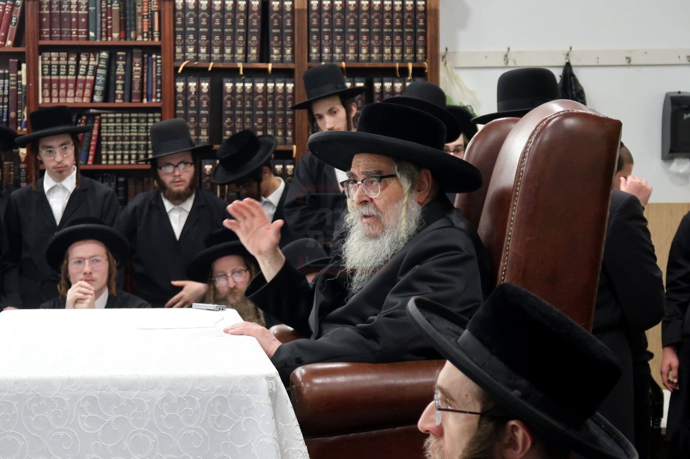 האדמו"ר מסאטמר בהילולת הישמח משה בניו העמפשיר