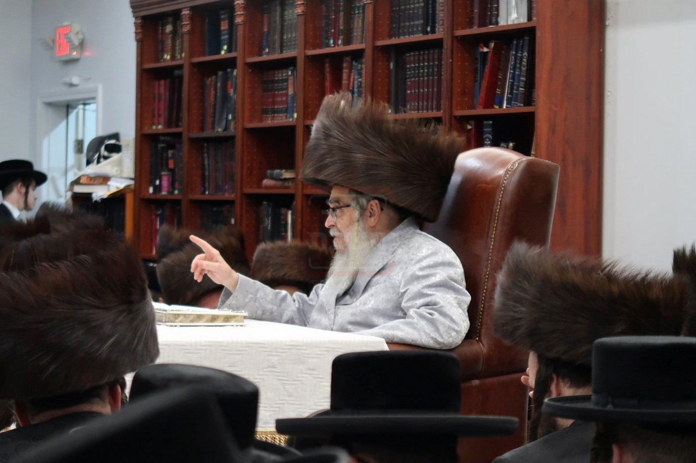 האדמו"ר מסאטמר במוצ"ש בניו העמפשיר