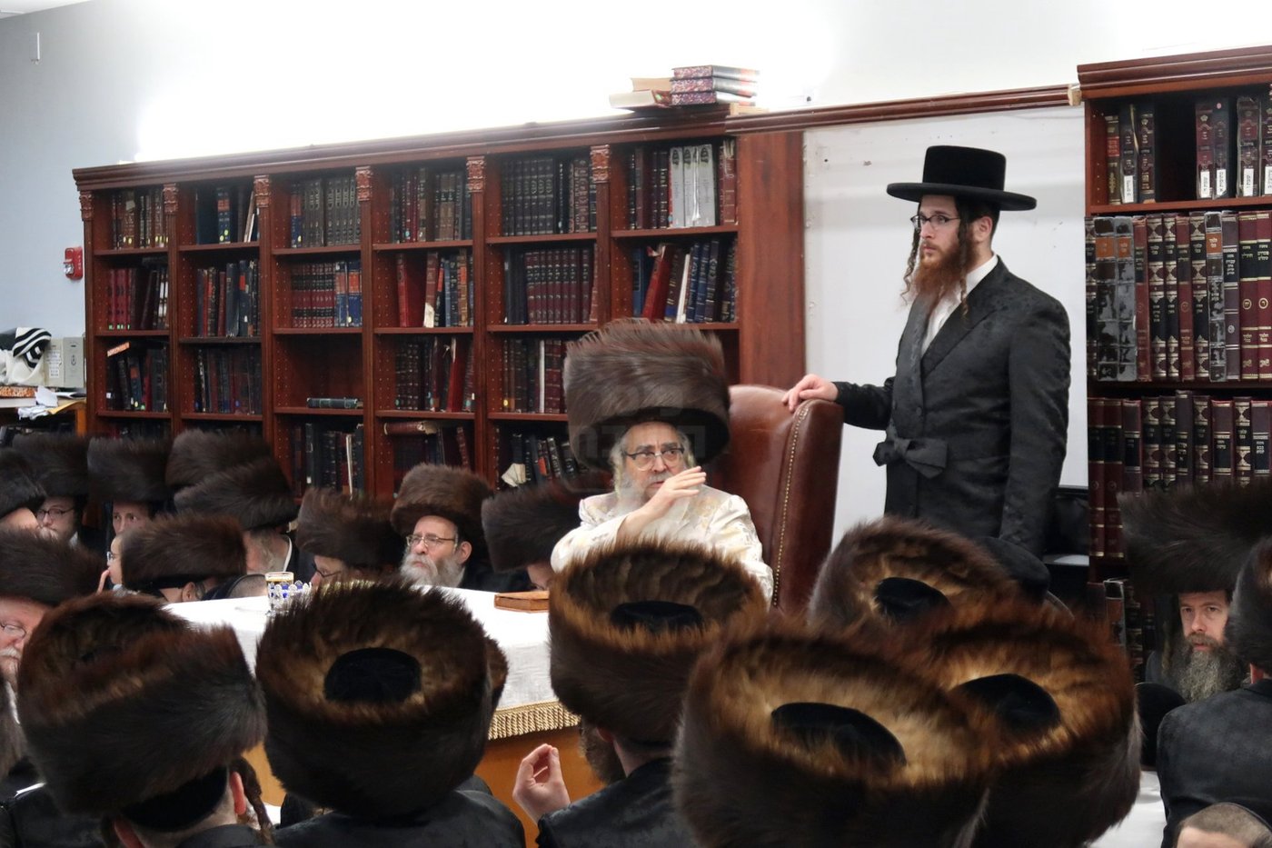 האדמו"ר מסאטמר במוצ"ש בניו העמפשיר