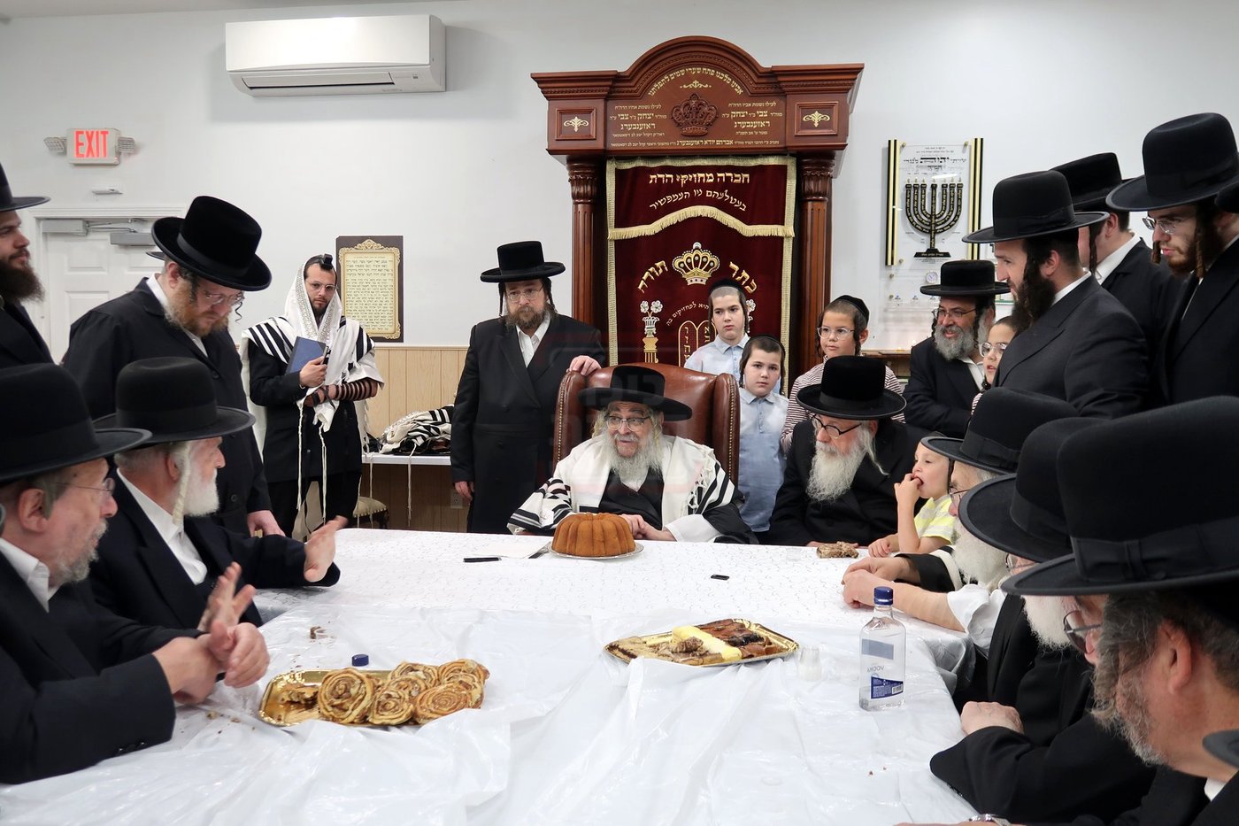 האדמו"ר מסאטמר במנוחה בניו העמפשיר