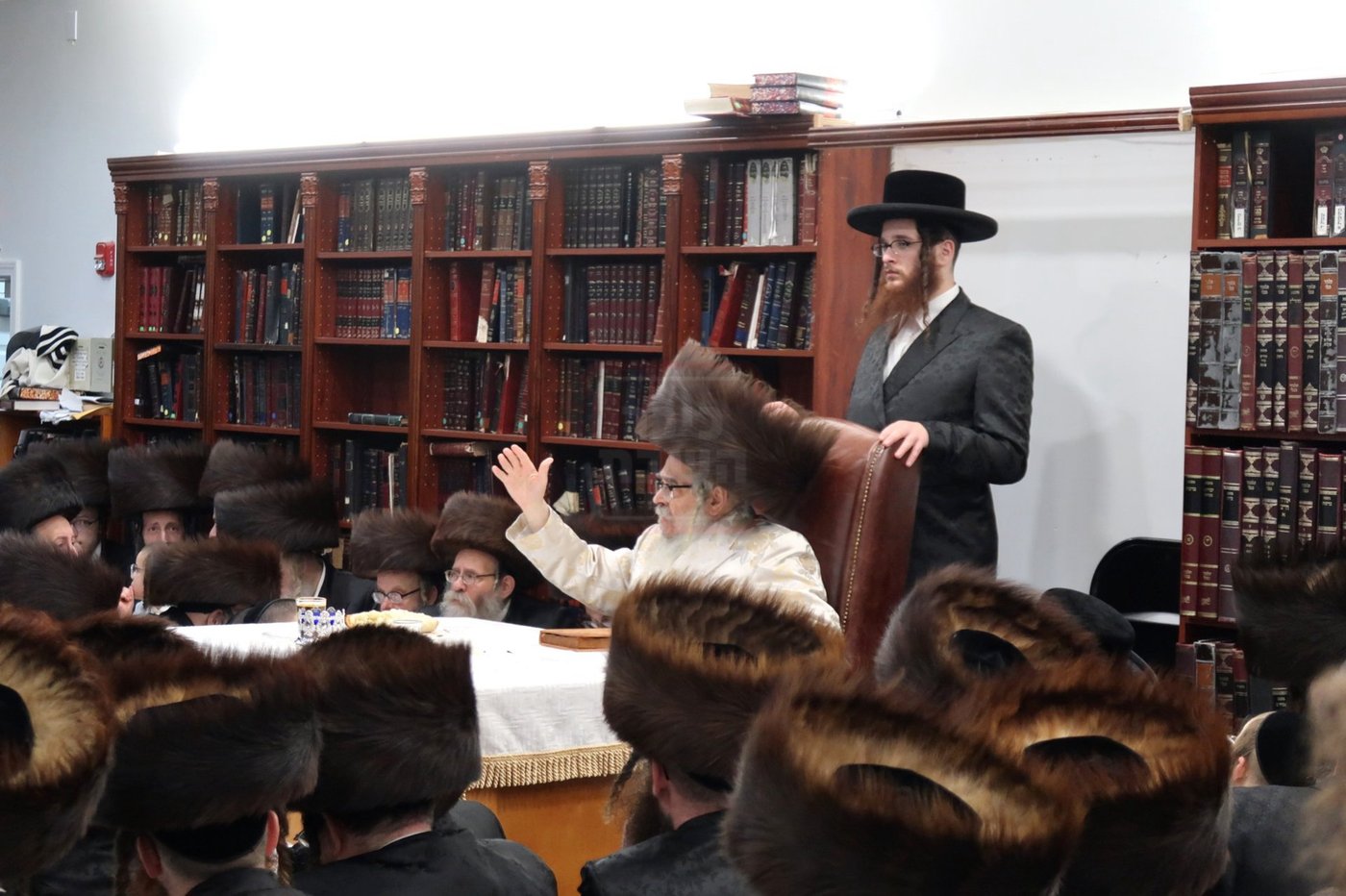 האדמו"ר מסאטמר במוצ"ש בניו העמפשיר