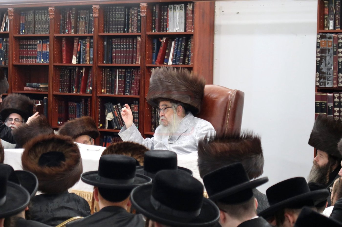 האדמו"ר מסאטמר במוצ"ש בניו העמפשיר