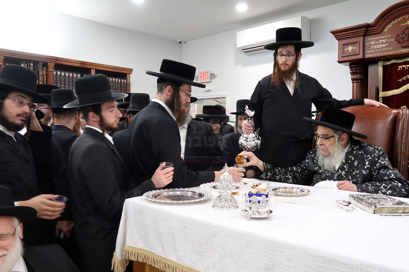 האדמו"ר מסאטמר בהילולת הישמח משה בניו העמפשיר