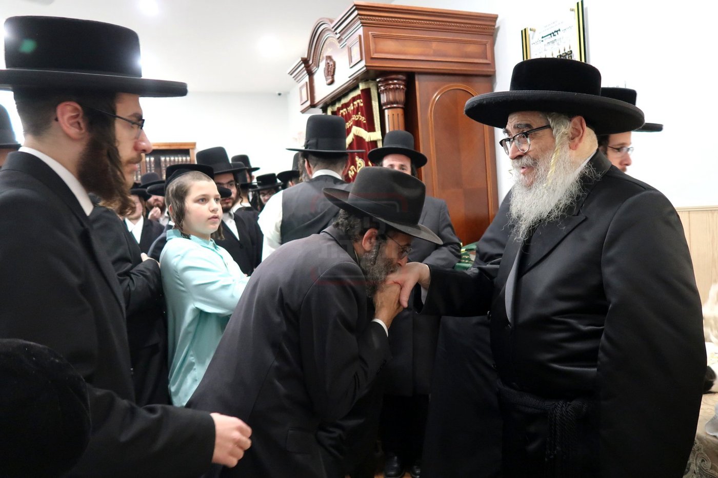 האדמו"ר מסאטמר במנוחה בניו העמפשיר