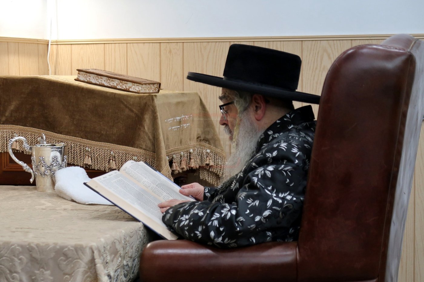 האדמו"ר מסאטמר במנוחה בניו העמפשיר