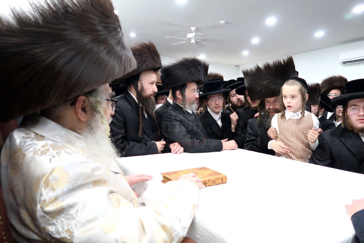 האדמו"ר מסאטמר במוצ"ש בניו העמפשיר