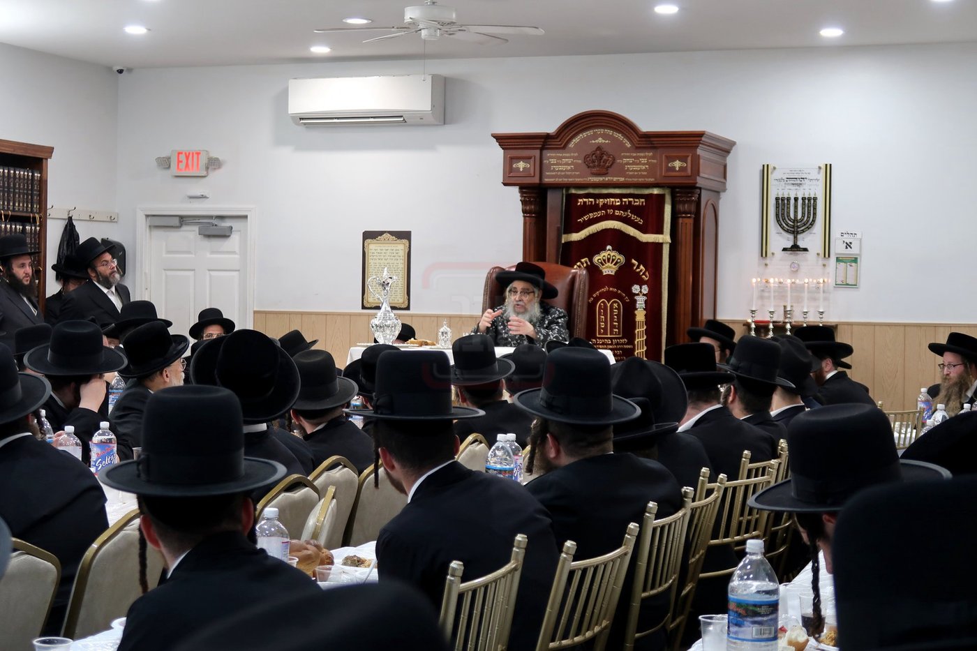 האדמו"ר מסאטמר בהילולת הישמח משה בניו העמפשיר