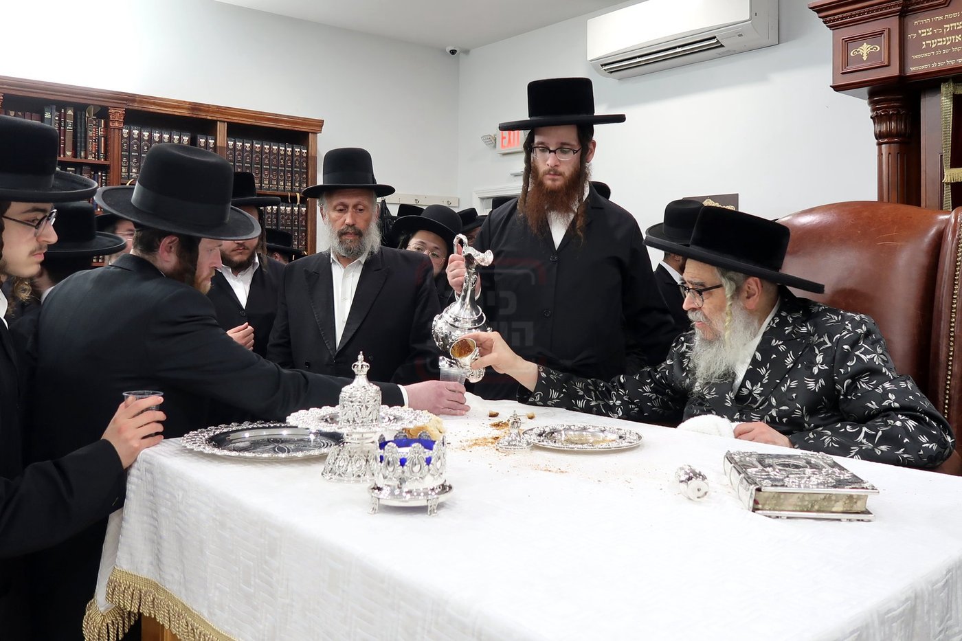 האדמו"ר מסאטמר בהילולת הישמח משה בניו העמפשיר
