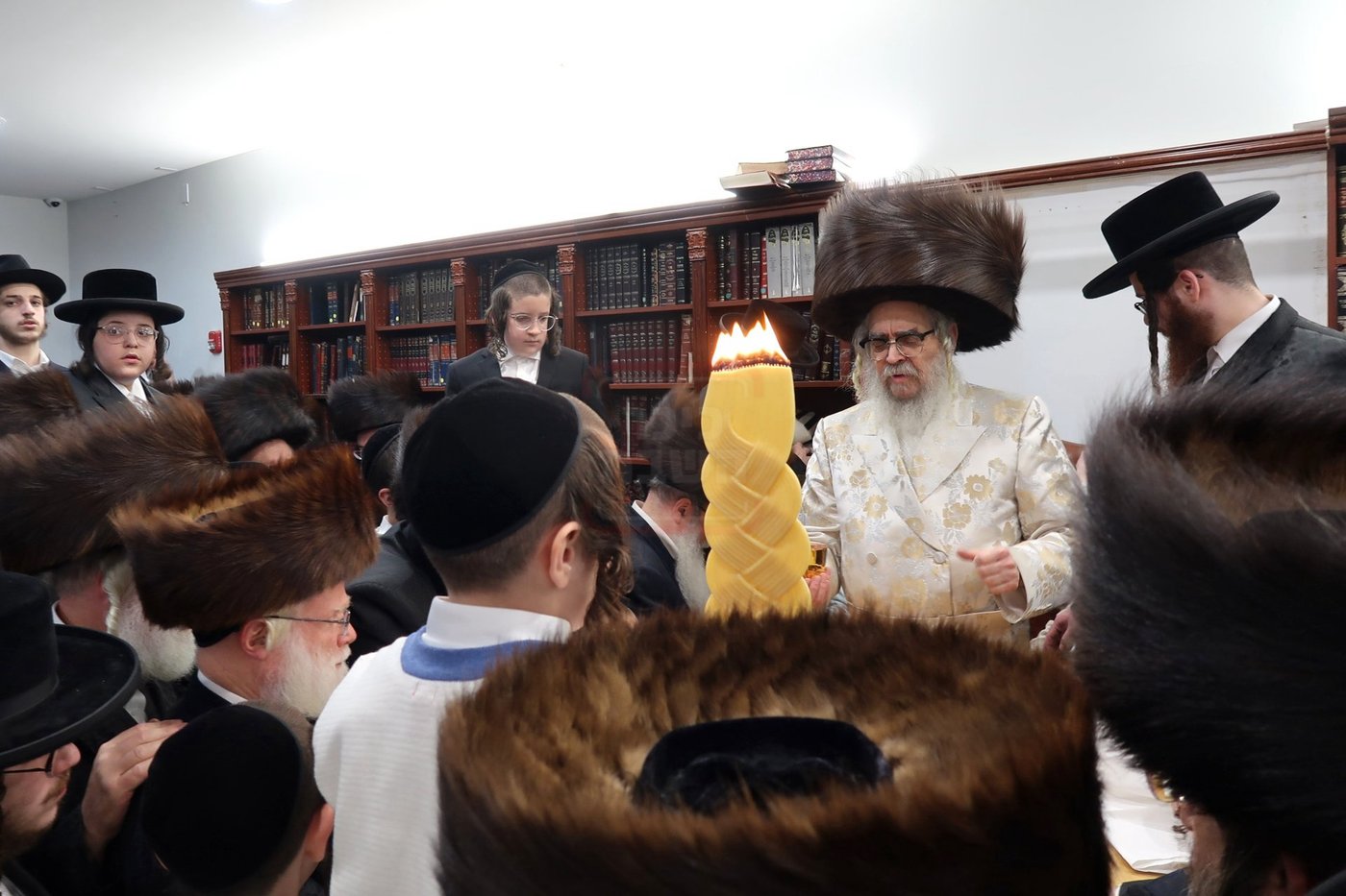 האדמו"ר מסאטמר במוצ"ש בניו העמפשיר
