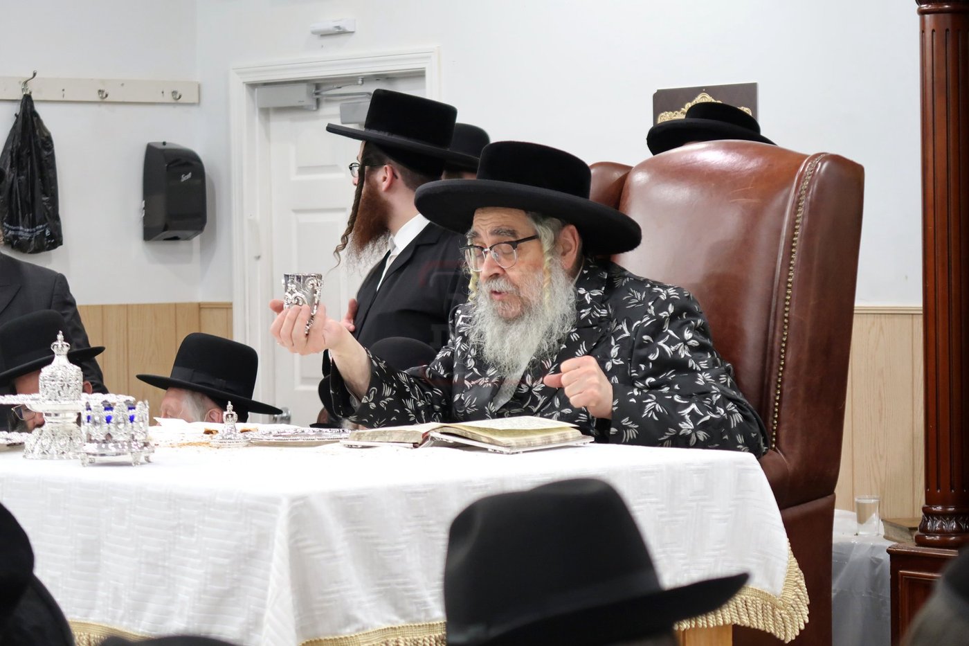 האדמו"ר מסאטמר בהילולת הישמח משה בניו העמפשיר