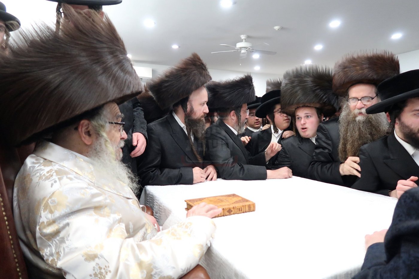האדמו"ר מסאטמר במוצ"ש בניו העמפשיר