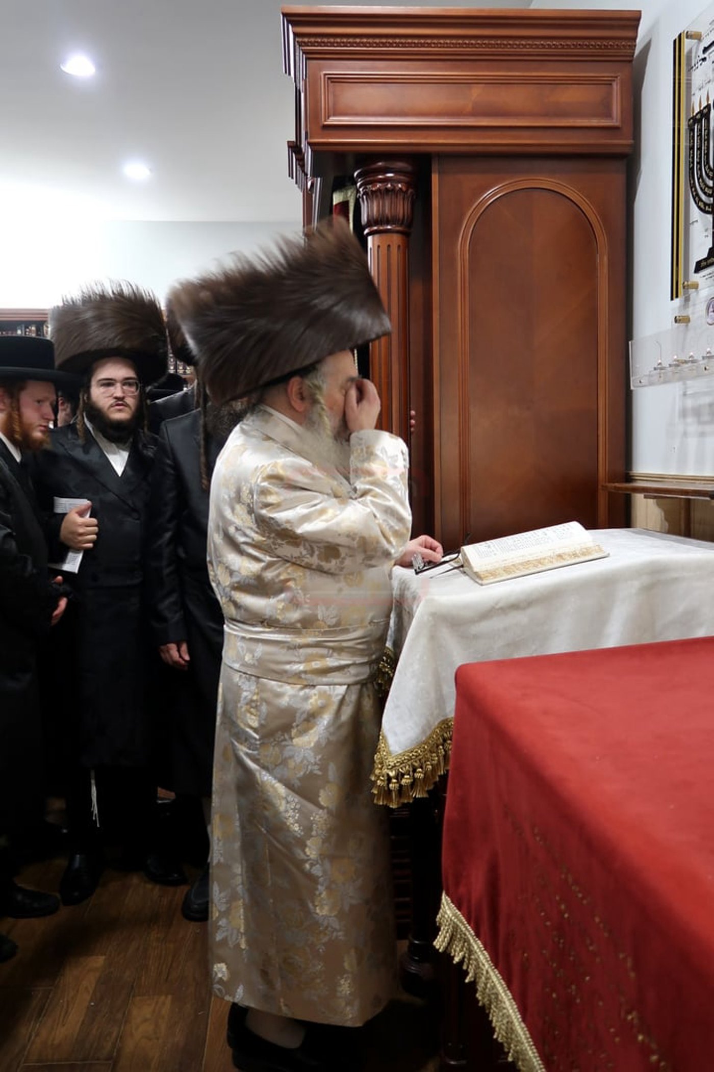 האדמו"ר מסאטמר במוצ"ש בניו העמפשיר