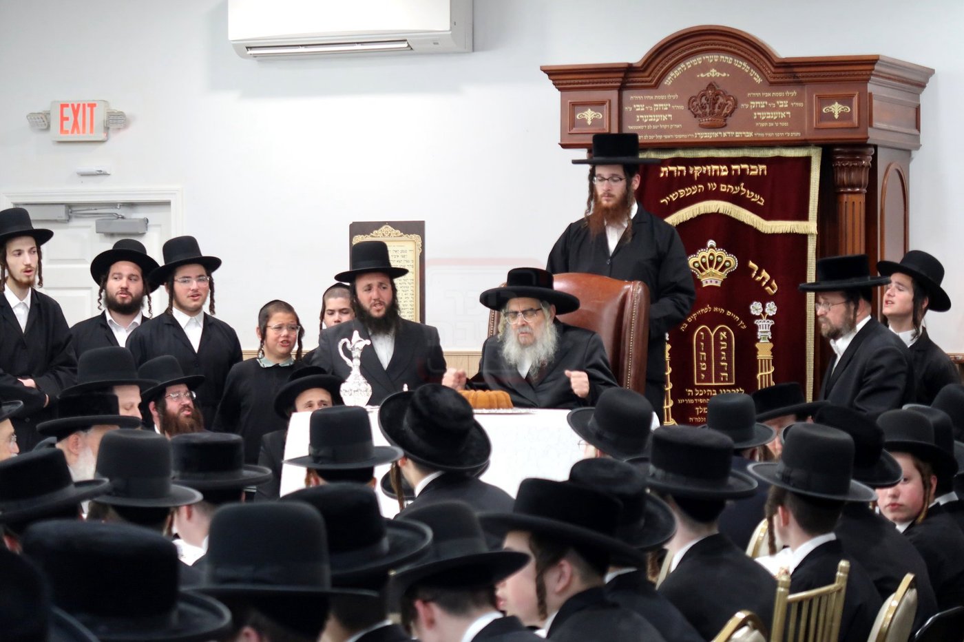 האדמו"ר מסאטמר בהילולת הישמח משה בניו העמפשיר