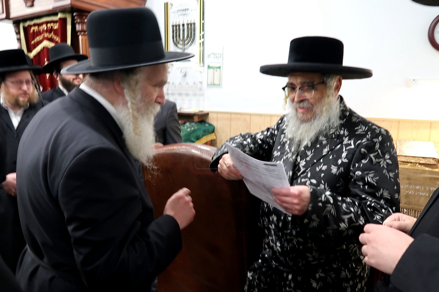 האדמו"ר מסאטמר במנוחה בניו העמפשיר