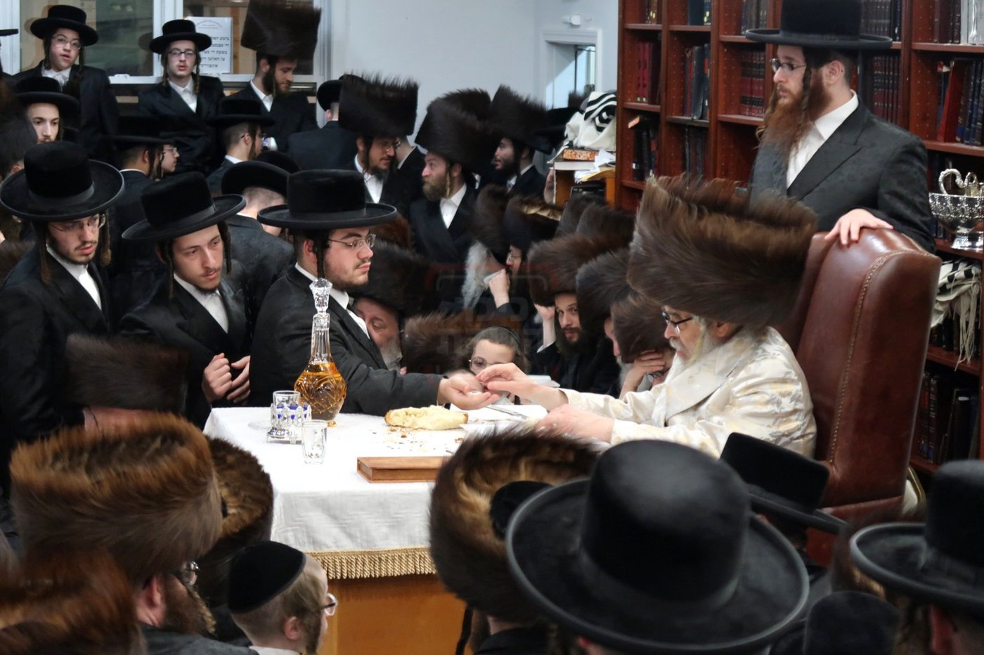 האדמו"ר מסאטמר במוצ"ש בניו העמפשיר