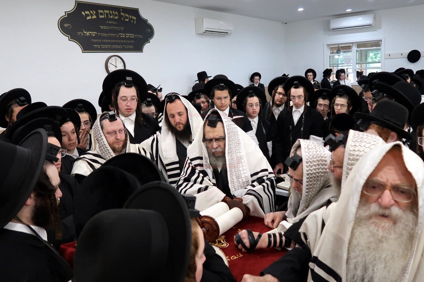 האדמו"ר מסאטמר בהילולת הישמח משה בניו העמפשיר
