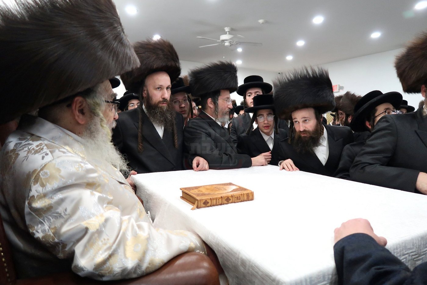 האדמו"ר מסאטמר במוצ"ש בניו העמפשיר