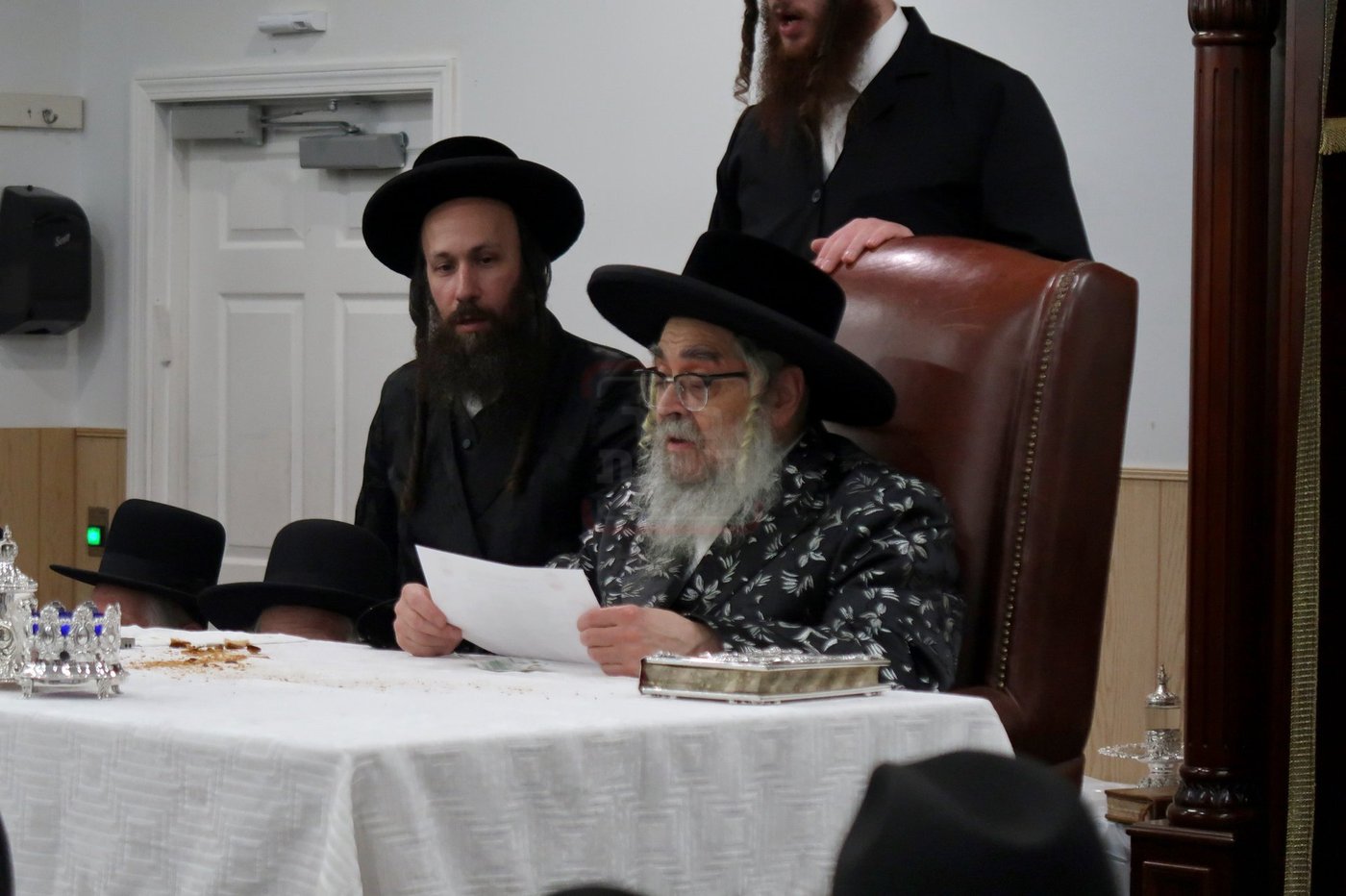 האדמו"ר מסאטמר בהילולת הישמח משה בניו העמפשיר