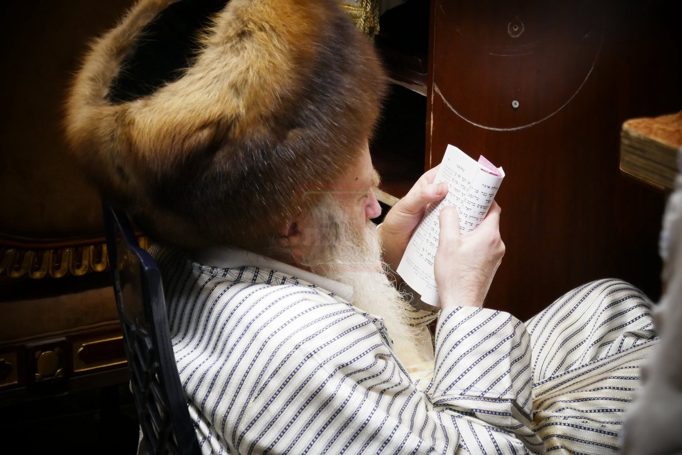 ליל תשעה באב אצל האדמו"ר מתורת חכם