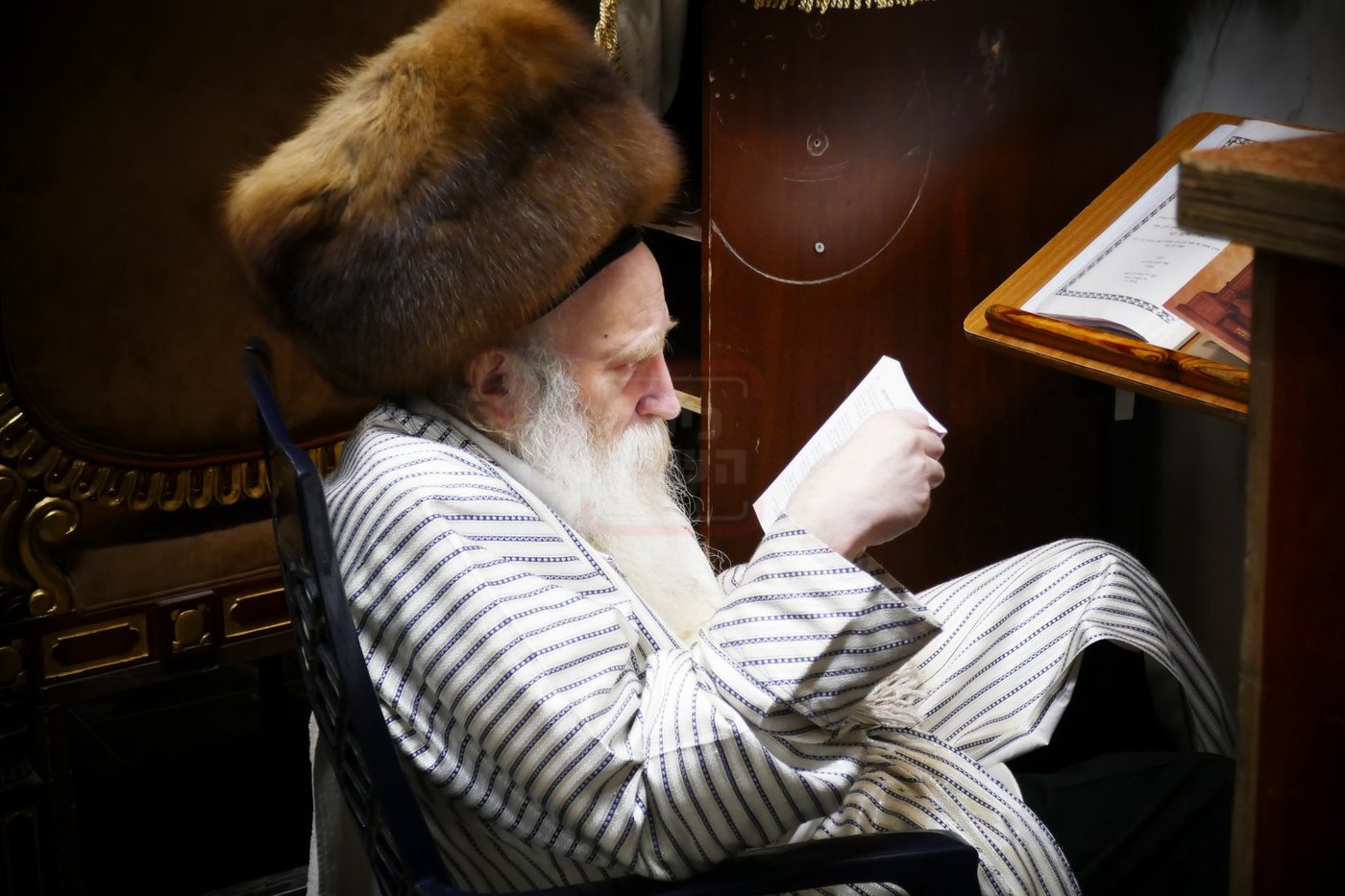 ליל תשעה באב אצל האדמו"ר מתורת חכם