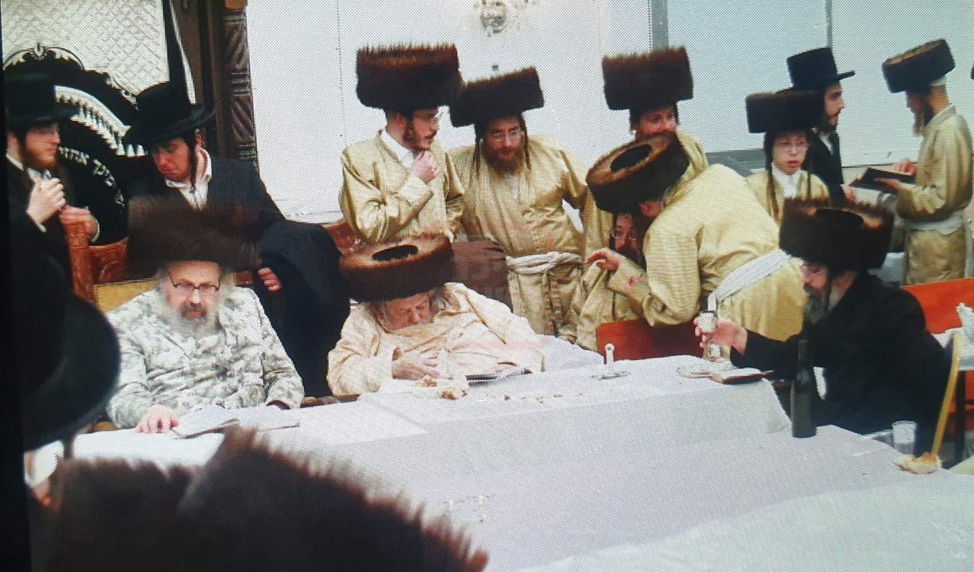 האדמו"רים מתולדות אברהם יצחק וויז'ניץ לונדון במוצ"ש בהר יונה