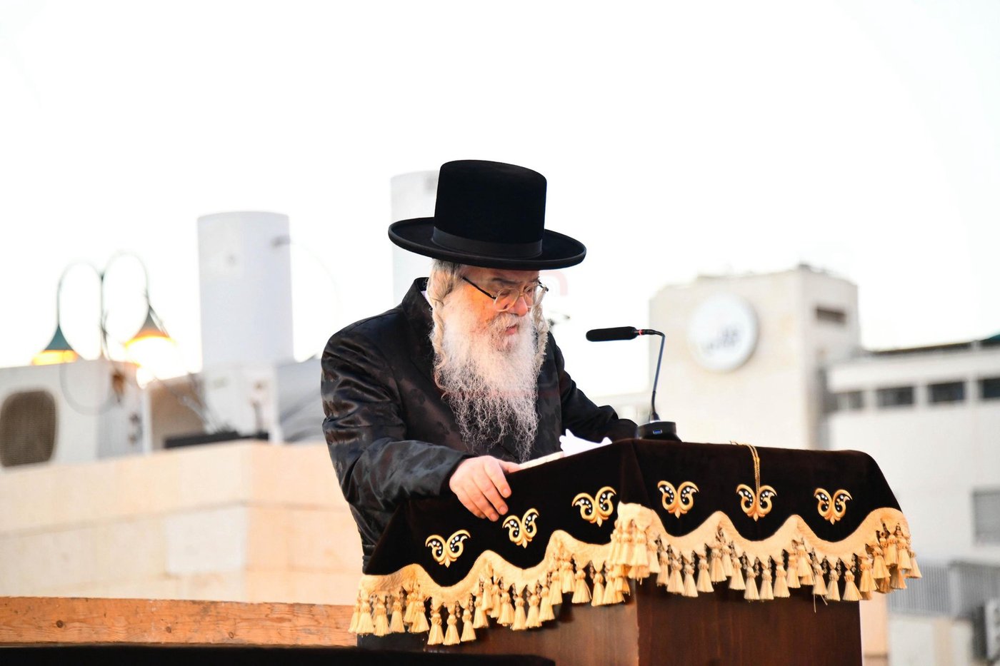 האדמו"ר מדארג שליט"א בתשליך