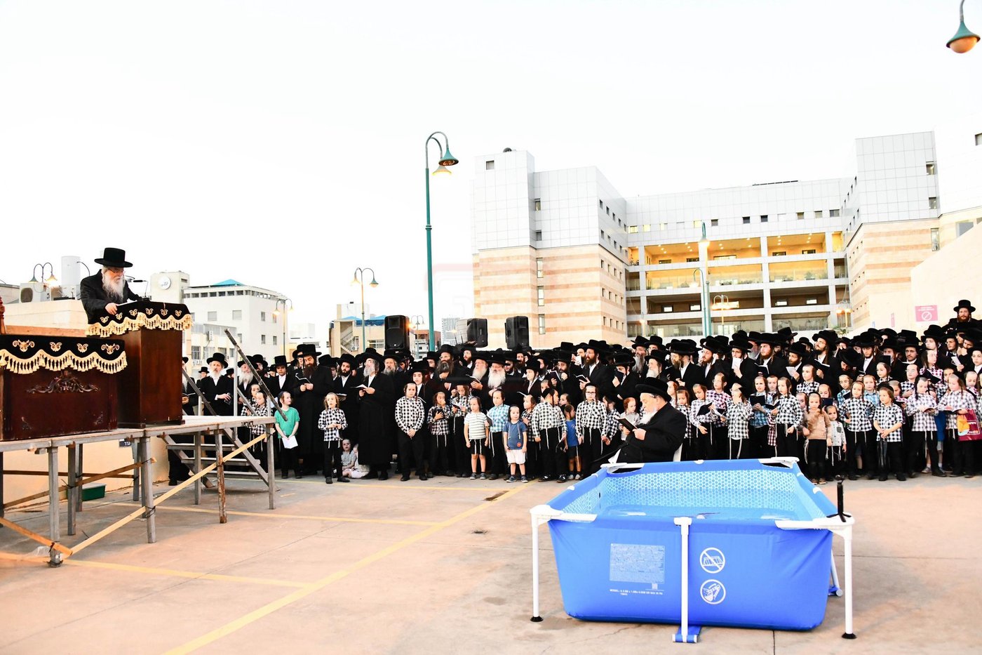 האדמו"ר מדארג שליט"א בתשליך