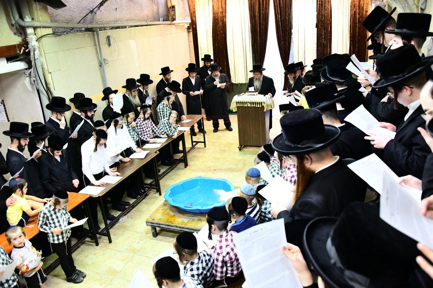 האדמו"ר משבט הלוי בתשליך