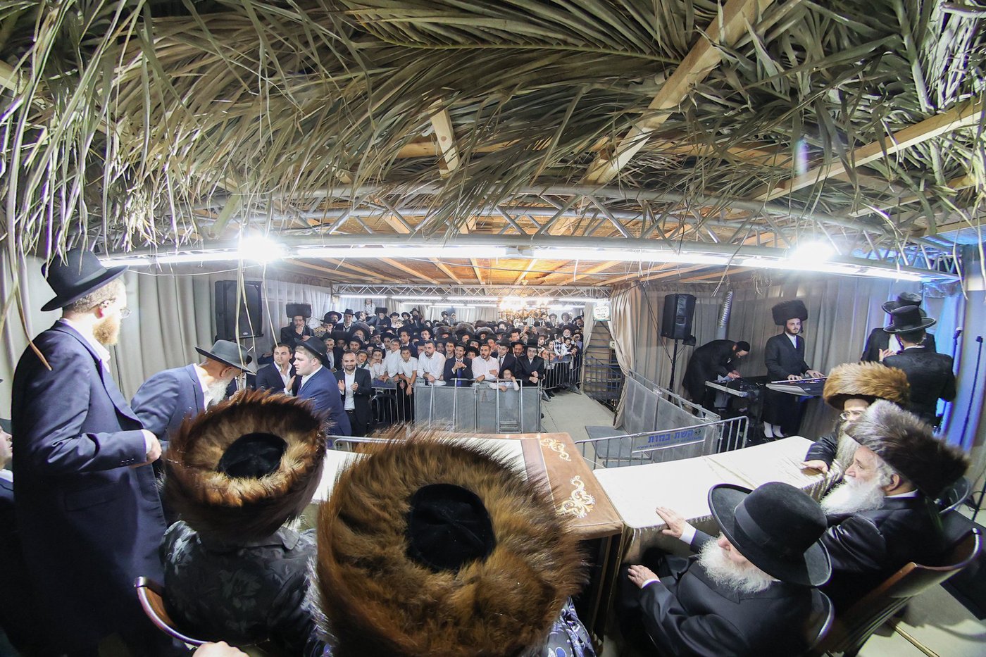 חג הסוכות אצל הגאון רבי משה שטרנבוך שליט"א | צילום: א. אייזנבאך, דוד ארזני