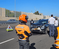 זירת התאונה
