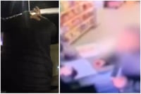 תקף באכזריות עובדת בחנות נוחות - ונעצר • תיעוד מהתקיפה והמעצר