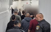 מעצר השבח"ים באולמות בבני ברק