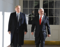 נתניהו וטראמפ בבית הלבן 