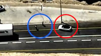 המסוק המשטרתי תיעד את עבירות התנועה - והנהגים נעצרו | צפו