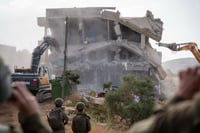הריסת מבנים לא חוקיים בכפר הערבי ברוכין