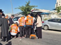 זירת התאונה בבית שמש