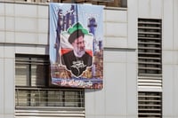נשיא איראן לשעבר ראיסי ברחובות טהרן