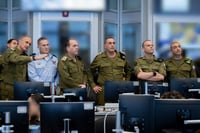 צמרת צה"ל וחיל האוויר במהלך מבצע "עם כלביא"