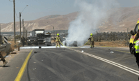 זירת התאונה