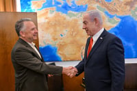 השליח ויטקוף עם רה"מ נתניהו