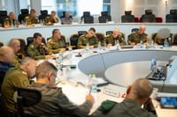 הרמטכ"ל בסיור במטה פיקוד המרכז