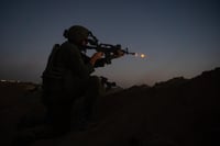 פעילות כוחות צוות הקרב של חטיבת הראל (10) במרחב הקו הצהוב בחאן יונס
