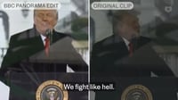 הטענה המוזרה של BBC על טראמפ: "אנחנו לא צריכים לשלם - הנה, הוא נבחר מחדש"