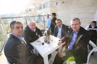 בכירי הליכוד באירוע הכנסת ס"ת בביתו של יוסי רוזנבוים